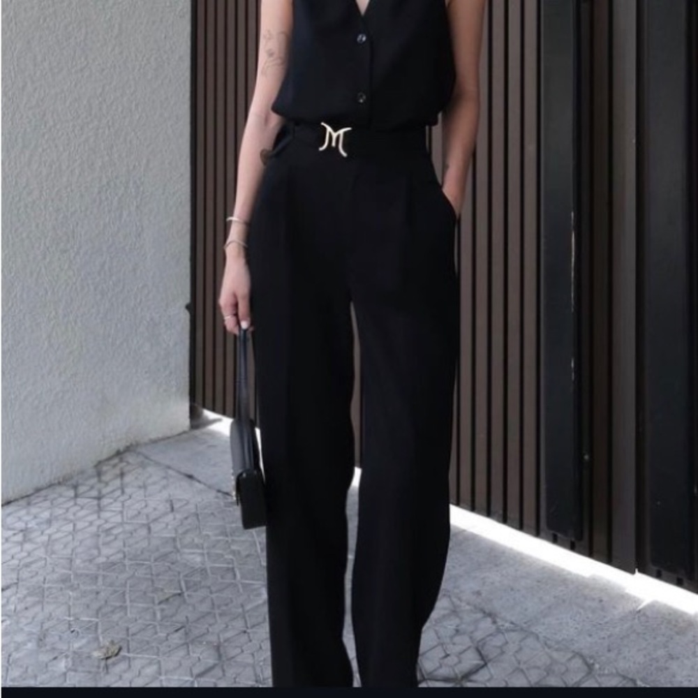 Emanuel Ungaro vintage pleated luxury pants waist 26.5”